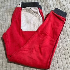 🔥🔥Little Marc Jacobs Red and Gray Kids Joggers